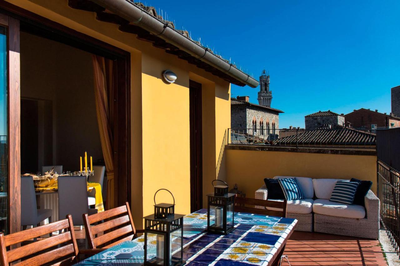 Apartamento La Terrazza Sul Duomo Siena Exterior foto